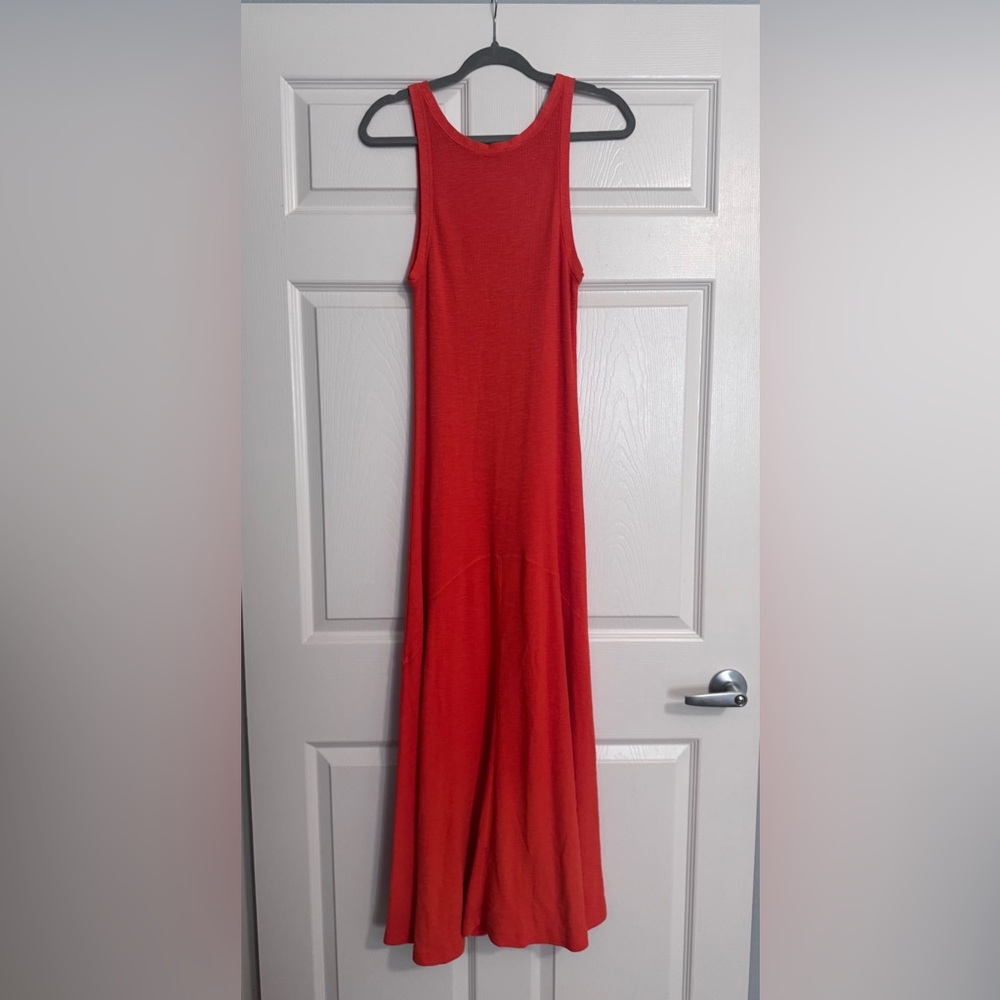 Ralph Lauren Sleeveless Red Maxi Dress - Picture 2 of 4